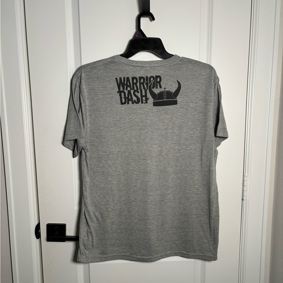 2/$20 💥 EUC (XL) Warrior Dash Heather Grey Graphic SS T-Shirt Tee  (3158) - Picture 2 of 4